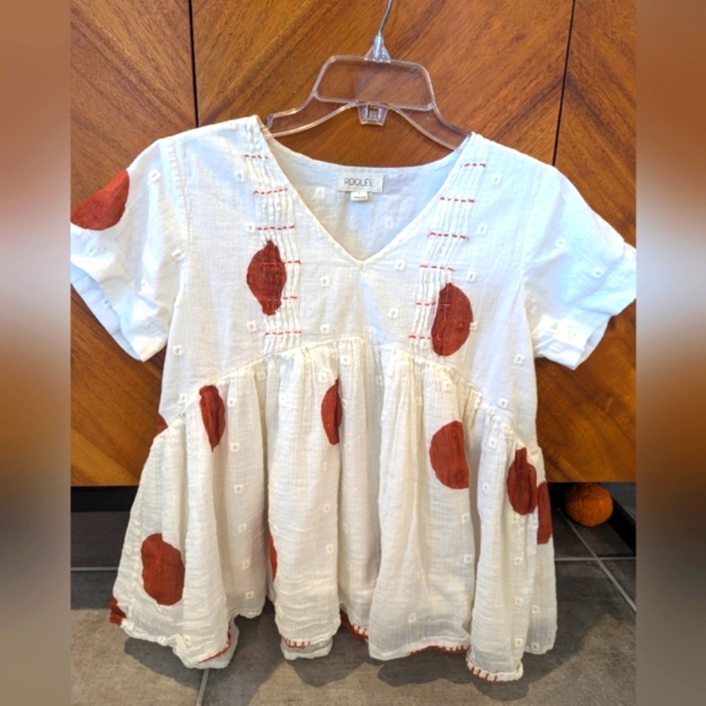 Roolee cotton blouse